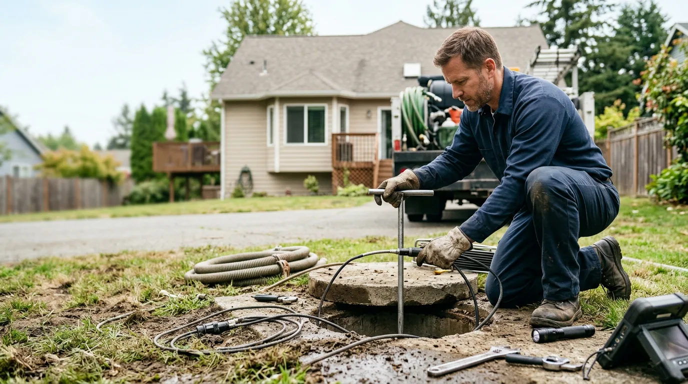 Septic Tank Pumping in Rackerby, CA